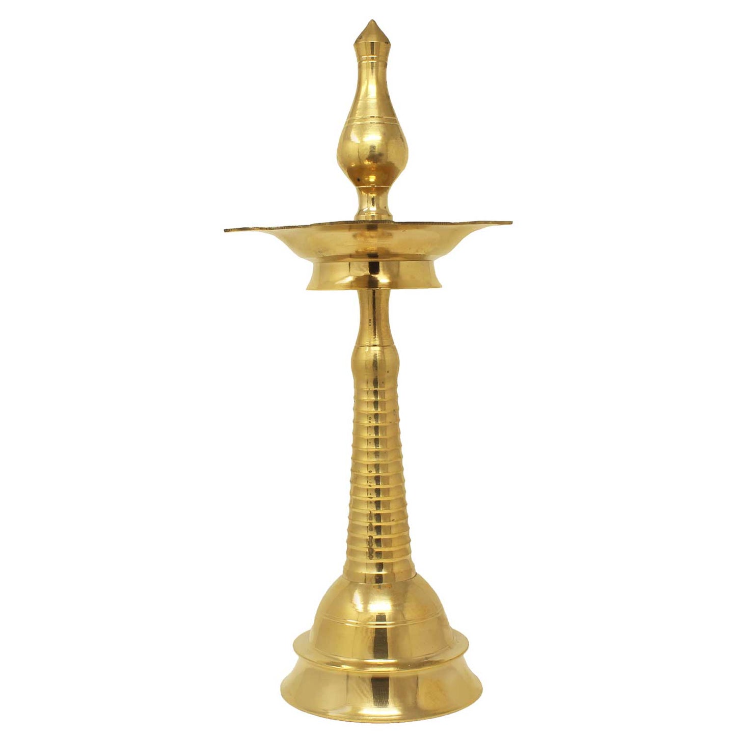 Bronze Kerala Nilavilakku with Wicks