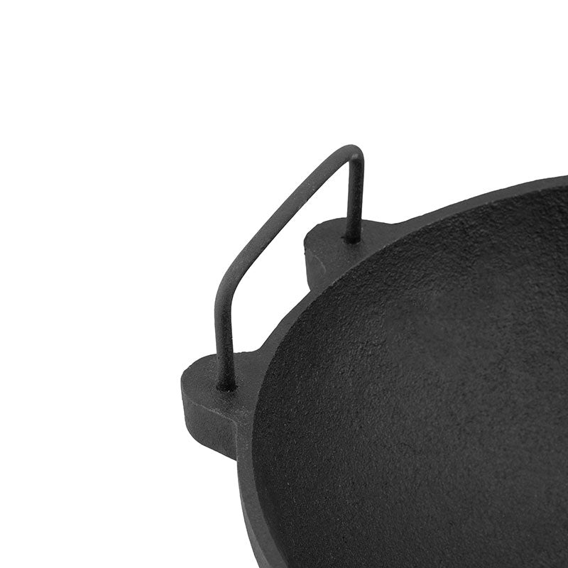 Premium Cast Iron Kadai - Pre-Seasoned – The Coconut Store