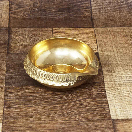 Brass Kuber Diya for Diwali and Pooja