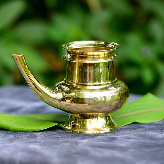 Traditional Kindi Vessel: Exquisite Brass Kindi for Pooja and Home Decoration