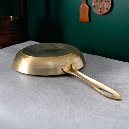 Bronze Fry Pan - High-Quality Cookware with bronze handle