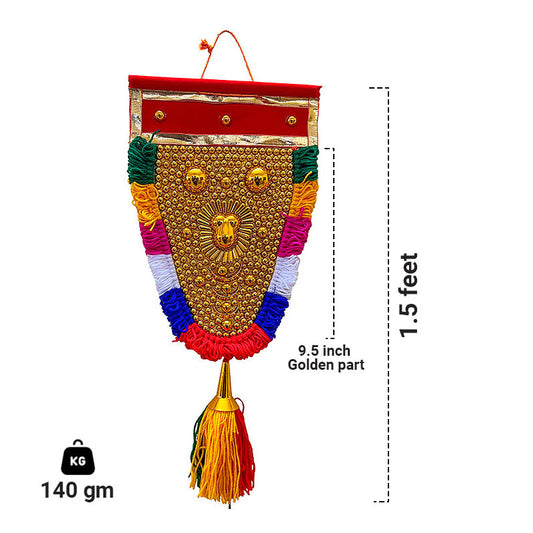 Handmade Nettipattam - Elephant Caparison