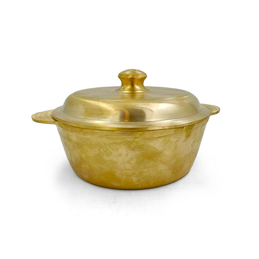 Bronze Handi With Lid