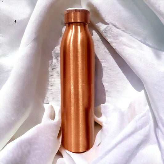 Copper Bottles 1 Litre, Pure, Leak Proof, Slim