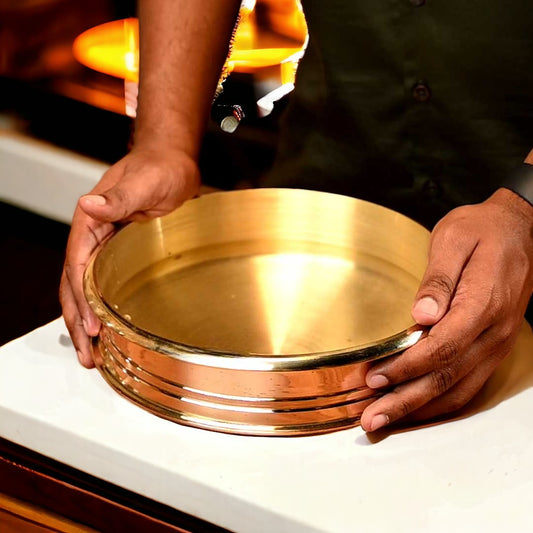 Bronze Uruli : Traditional cooking vessel for cooking payasam and other dishes