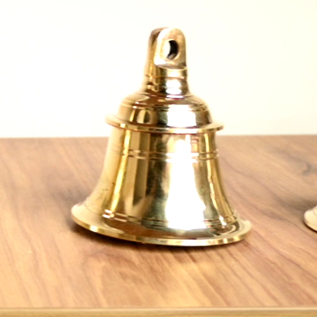 Handcrafted Brass Bell - Temple, Door, Wall, Home Decor