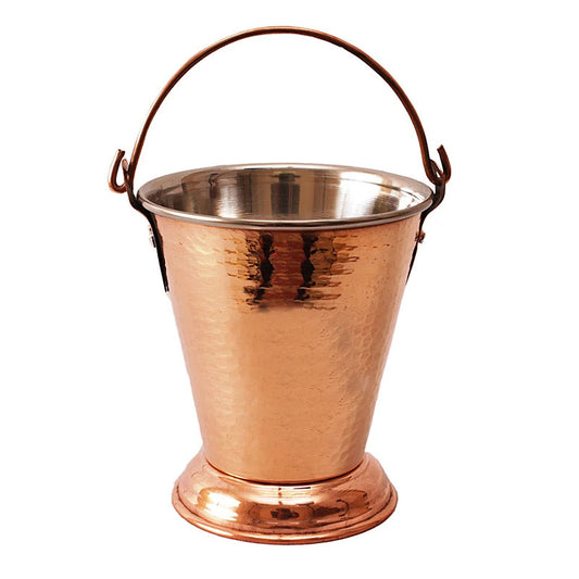 Copper-Steel Bucket serveware