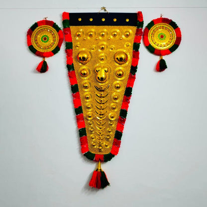 Nettipattam Alavattam Combo - Traditional Kerala Home Decor